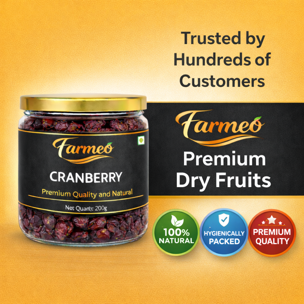 Farmeo Kashmiri Cranberry Natural and hand picked 200g