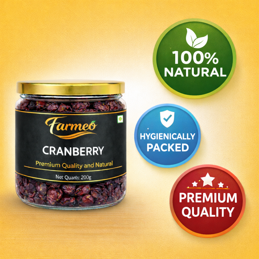 Farmeo Kashmiri Cranberry Natural and hand picked 200g