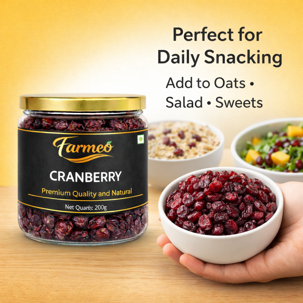 Farmeo Kashmiri Cranberry Natural and hand picked 200g