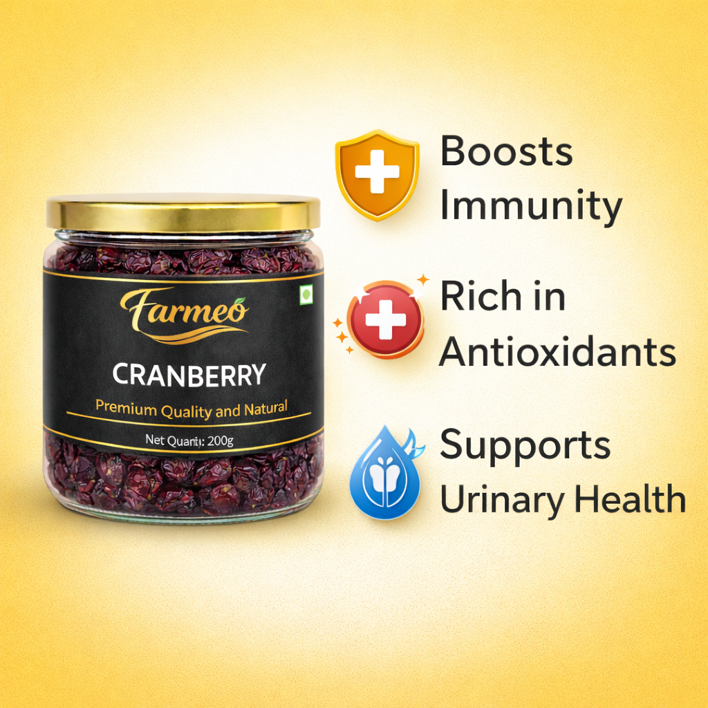 Farmeo Kashmiri Cranberry Natural and hand picked 200g