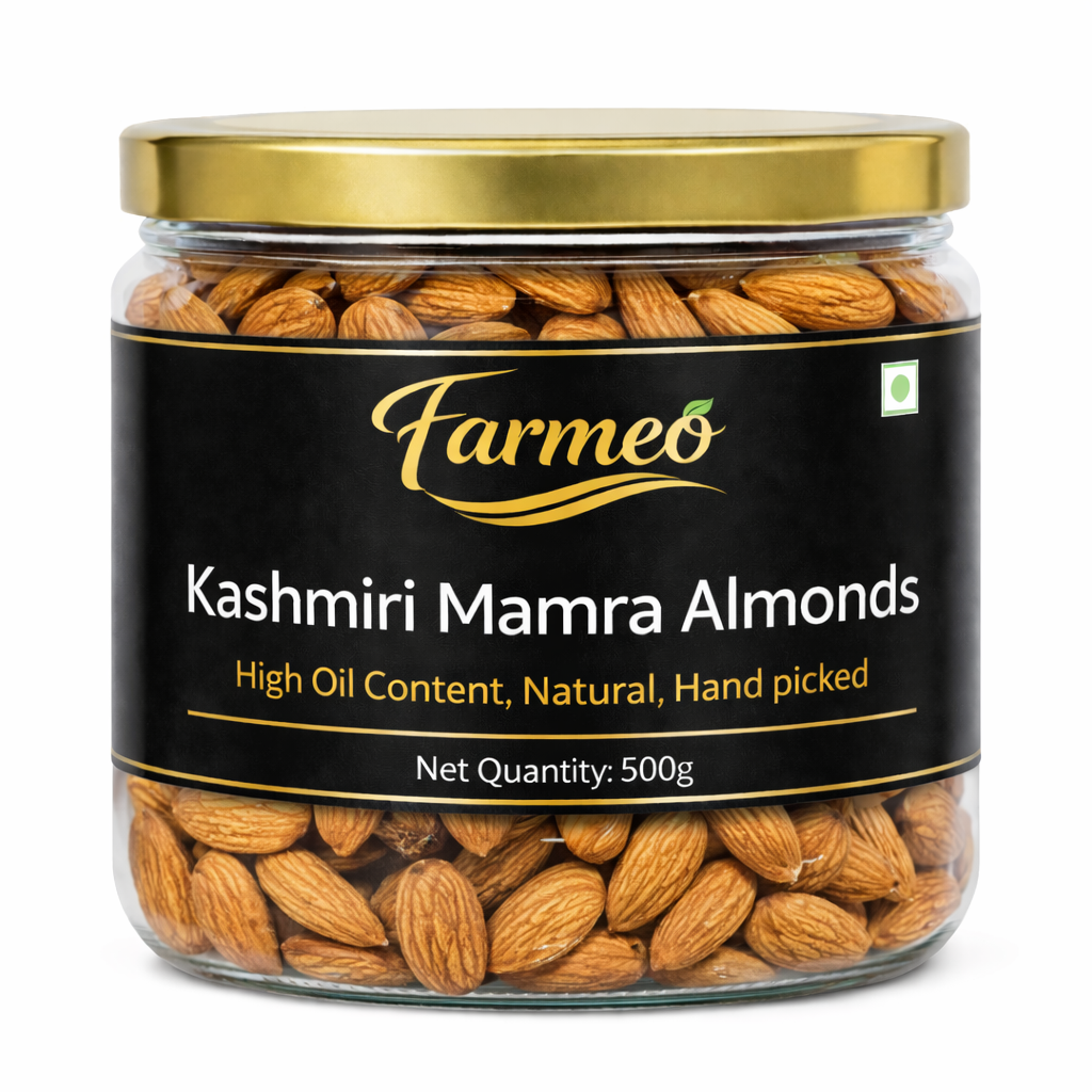 Farmeo Kashmiri Mamra Almonds 500g